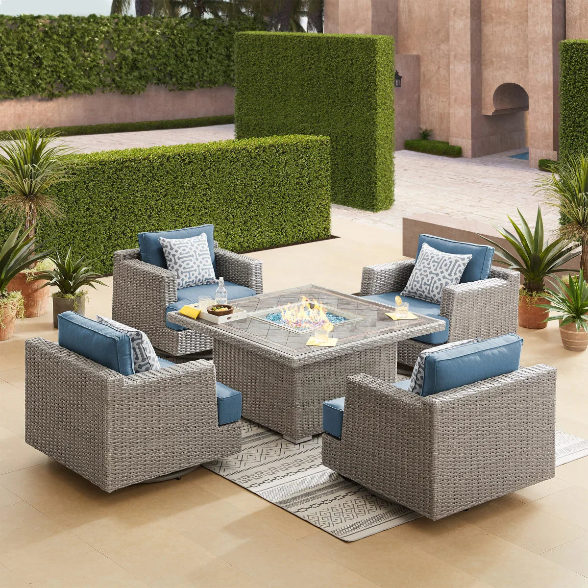 Sirio Niko 5-piece Fire Chat Set
