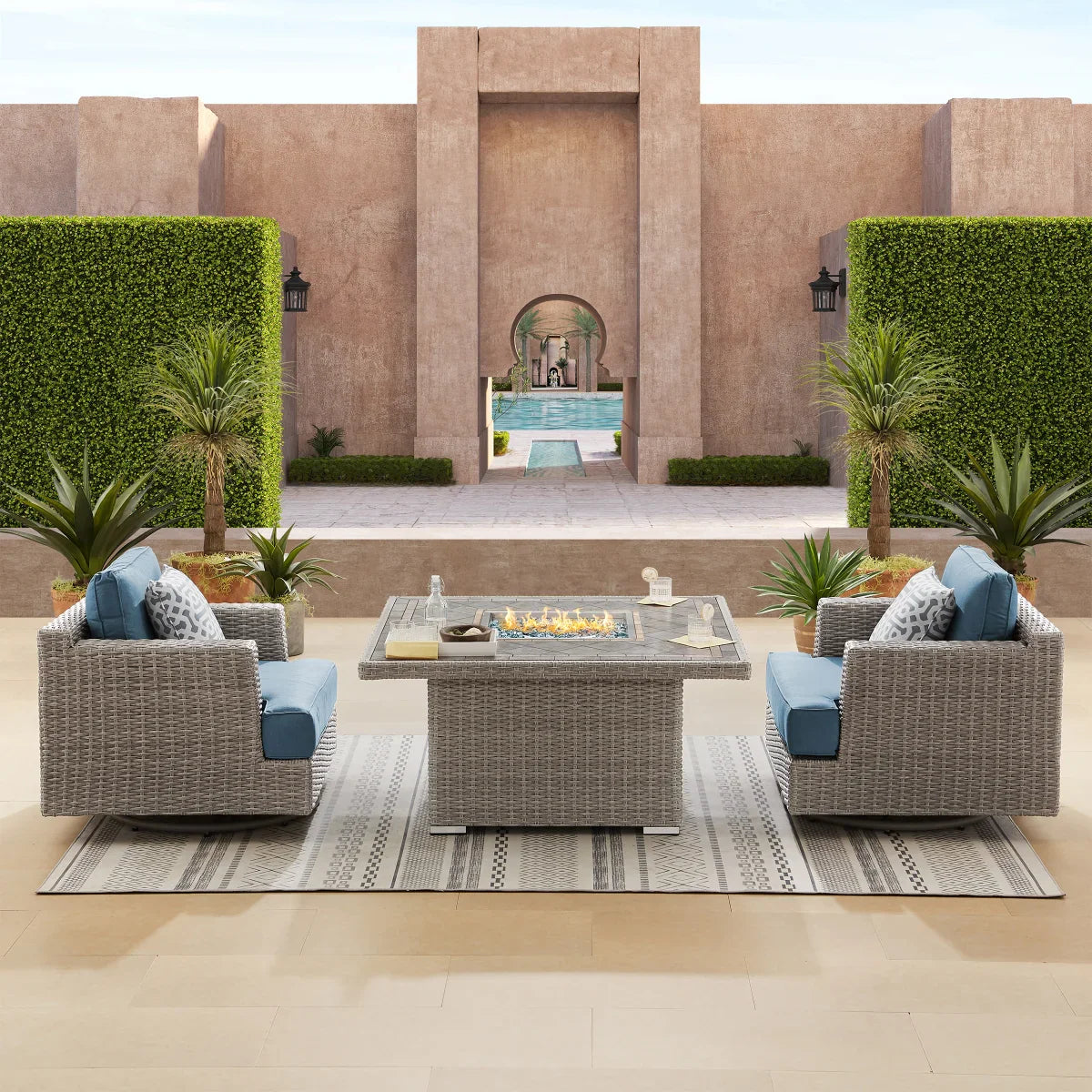 Sirio Niko 5-piece Fire Chat Set