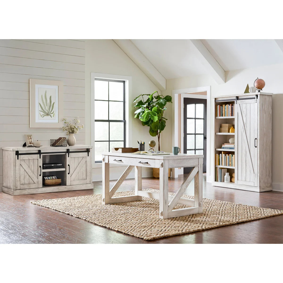 Arona Desk, Bookcase and Console