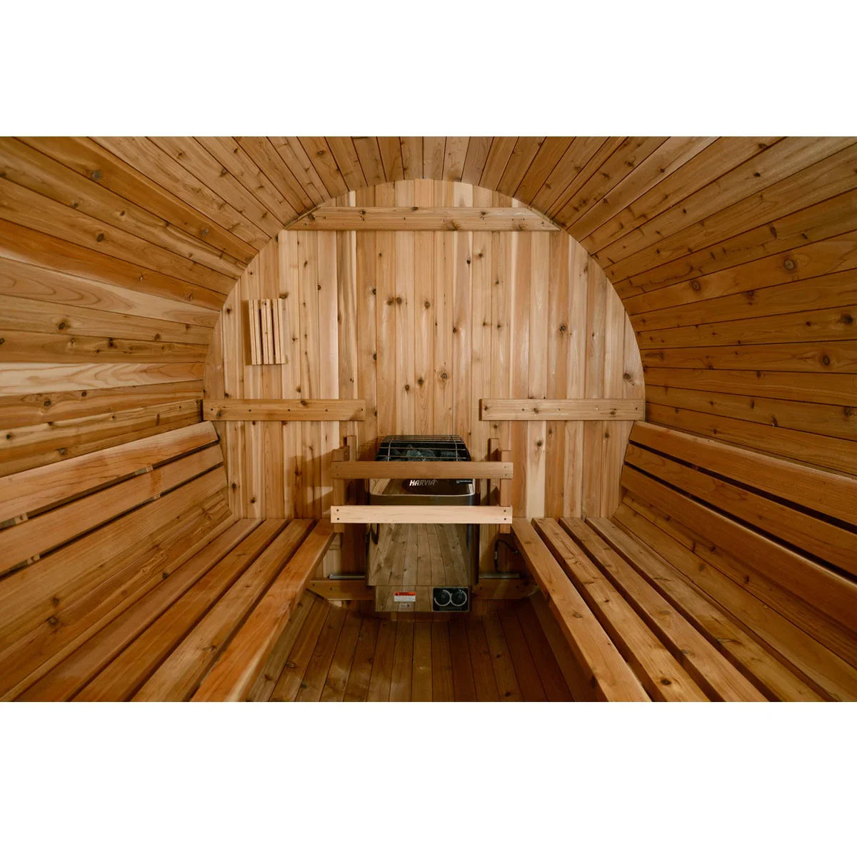 Almost Heaven Saunas Morgan 4-person Barrel Sauna