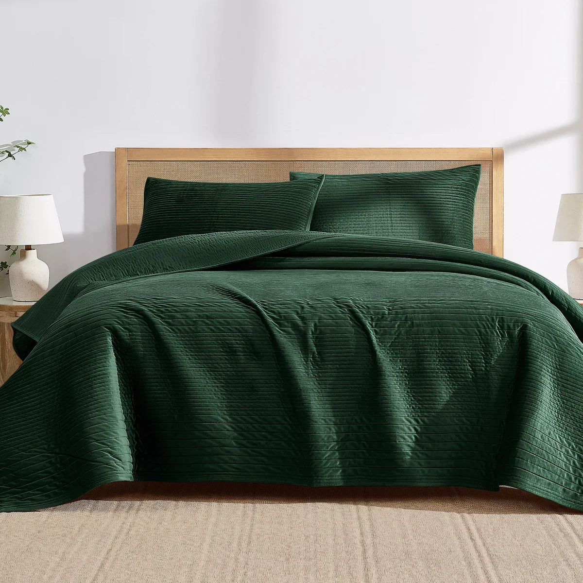 Brooklyn Loom 3-piece Velvet Coverlet Set