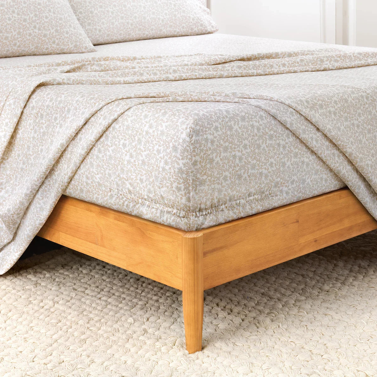 Purely Organic 300 Thread Count 6-piece Organic Cotton Sheet Set