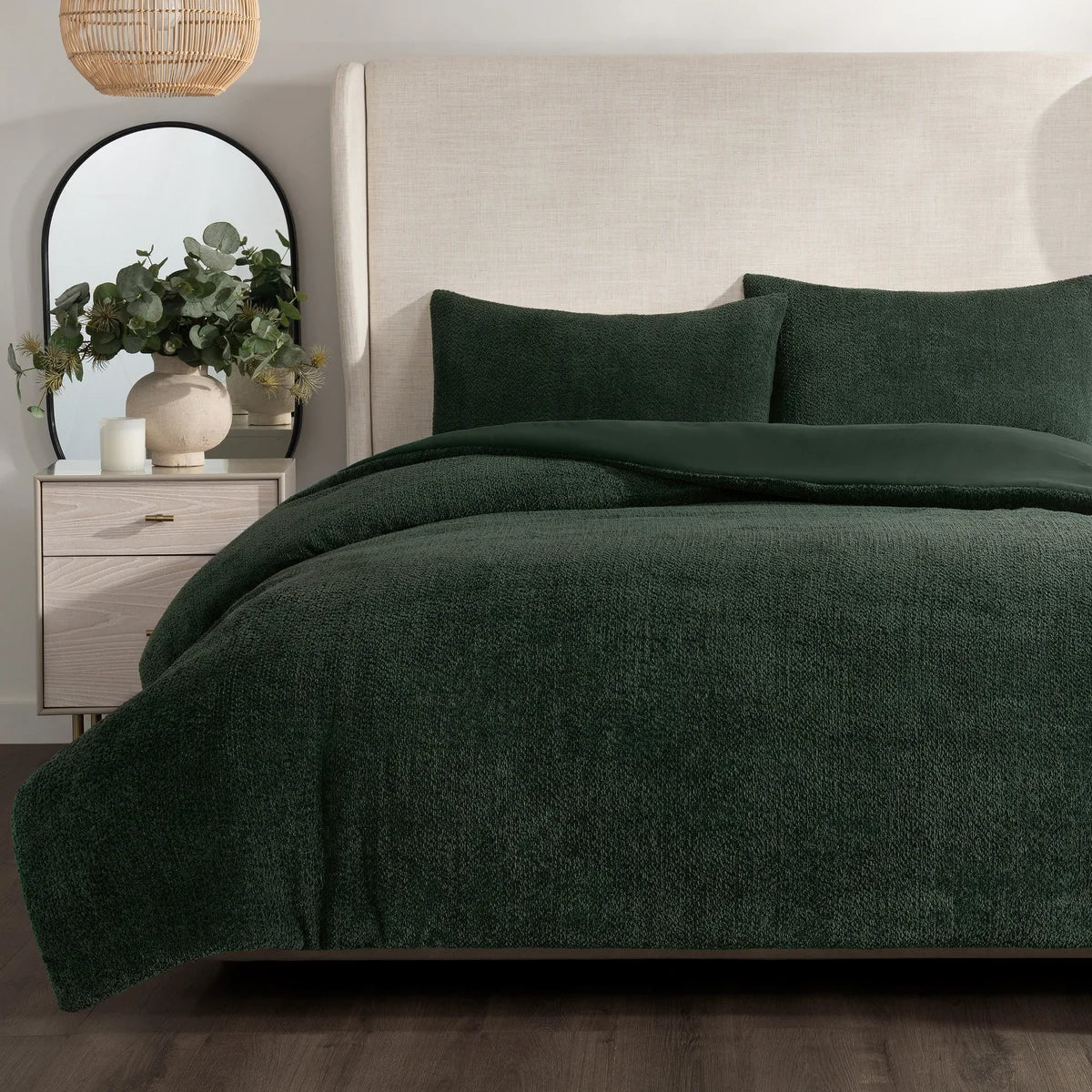 Cococozy 3-piece Bouclé Comforter Set