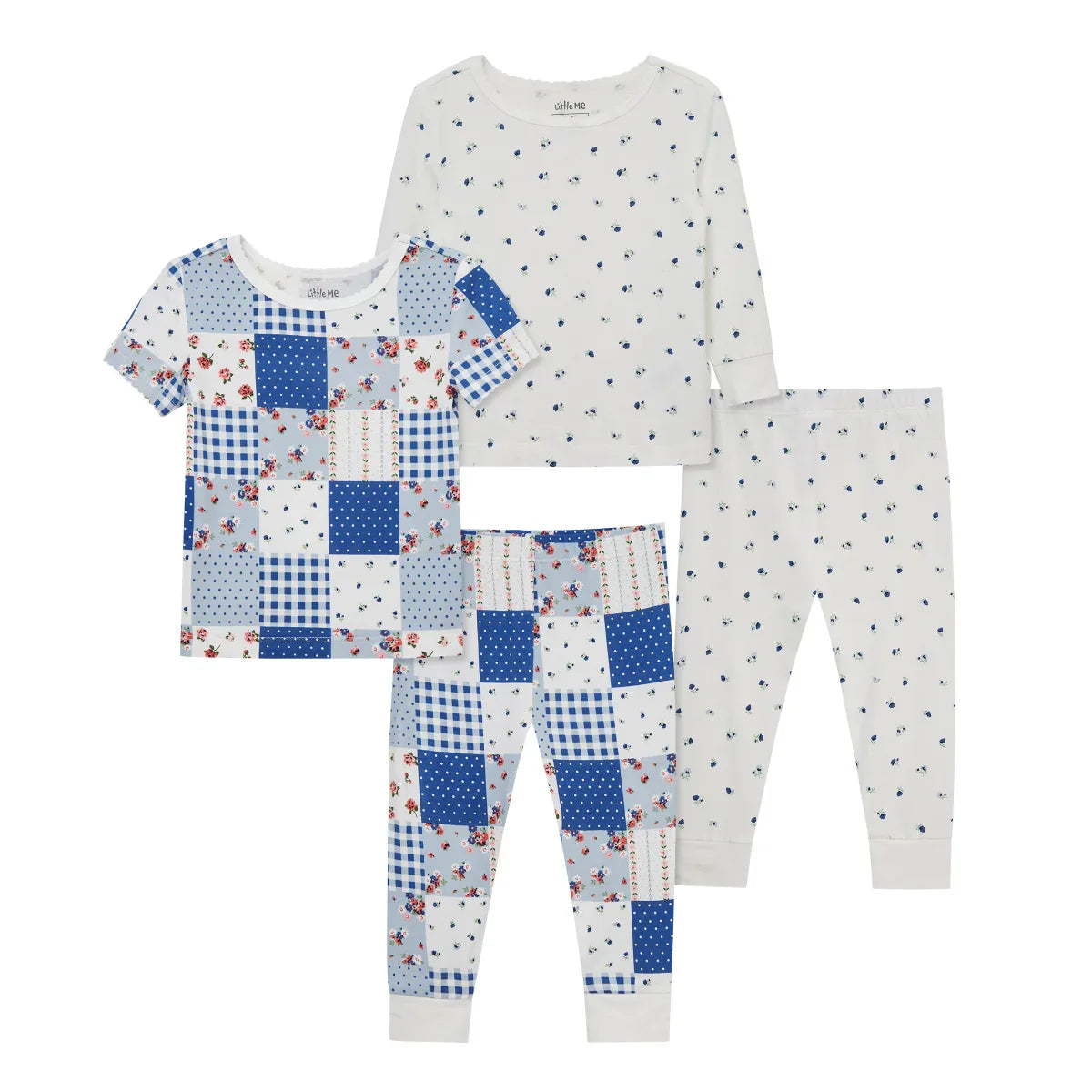 Little Me Kids' 4-piece Pajama Set