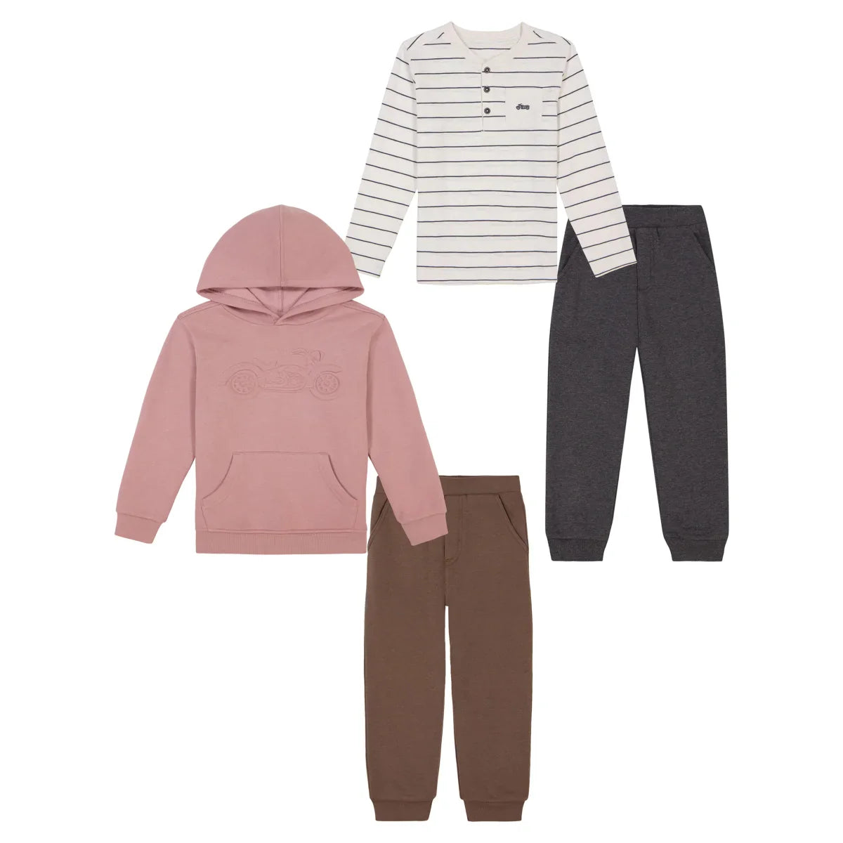 KHQ Kids' 4-piece Playwear Set