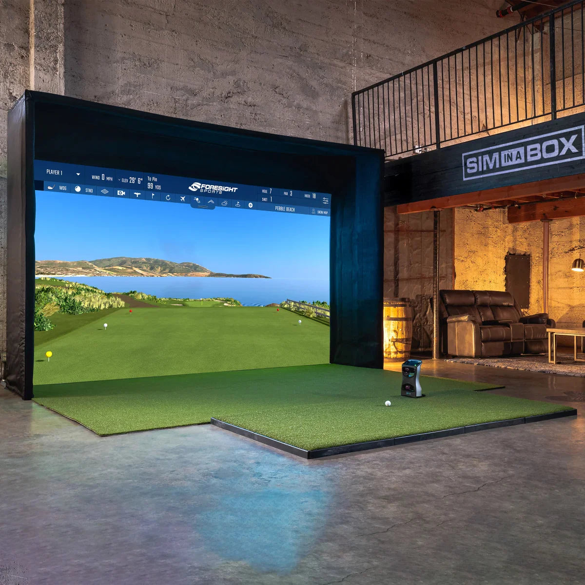 Foresight Sports Golf Simulator, Eagle Package