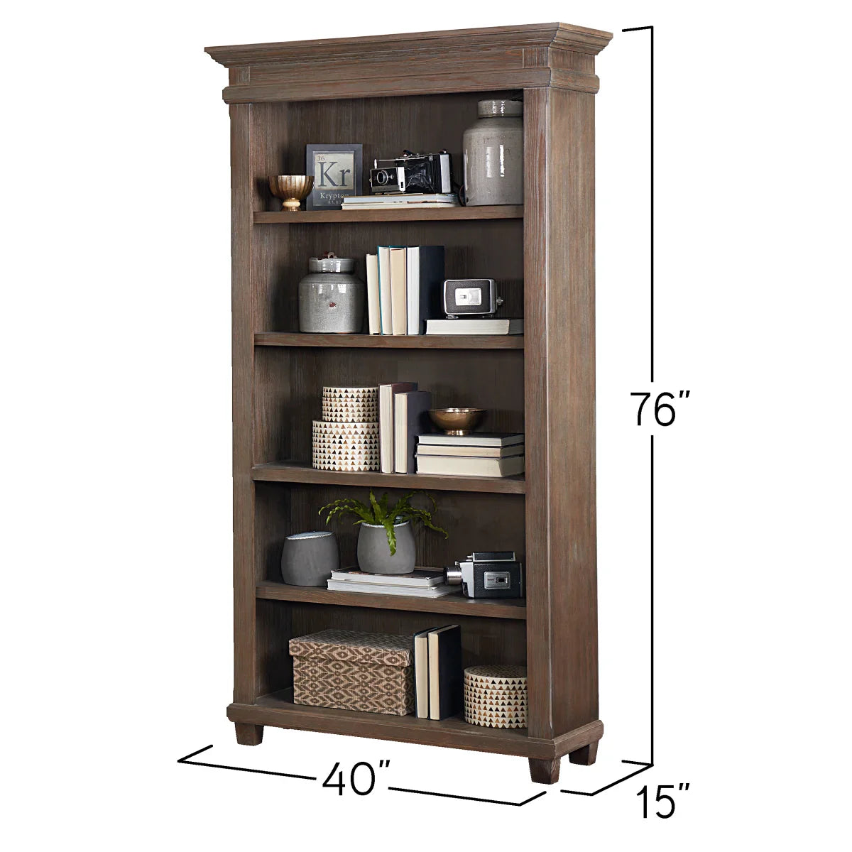 Campton Executive Desk 5-piece Office Suite