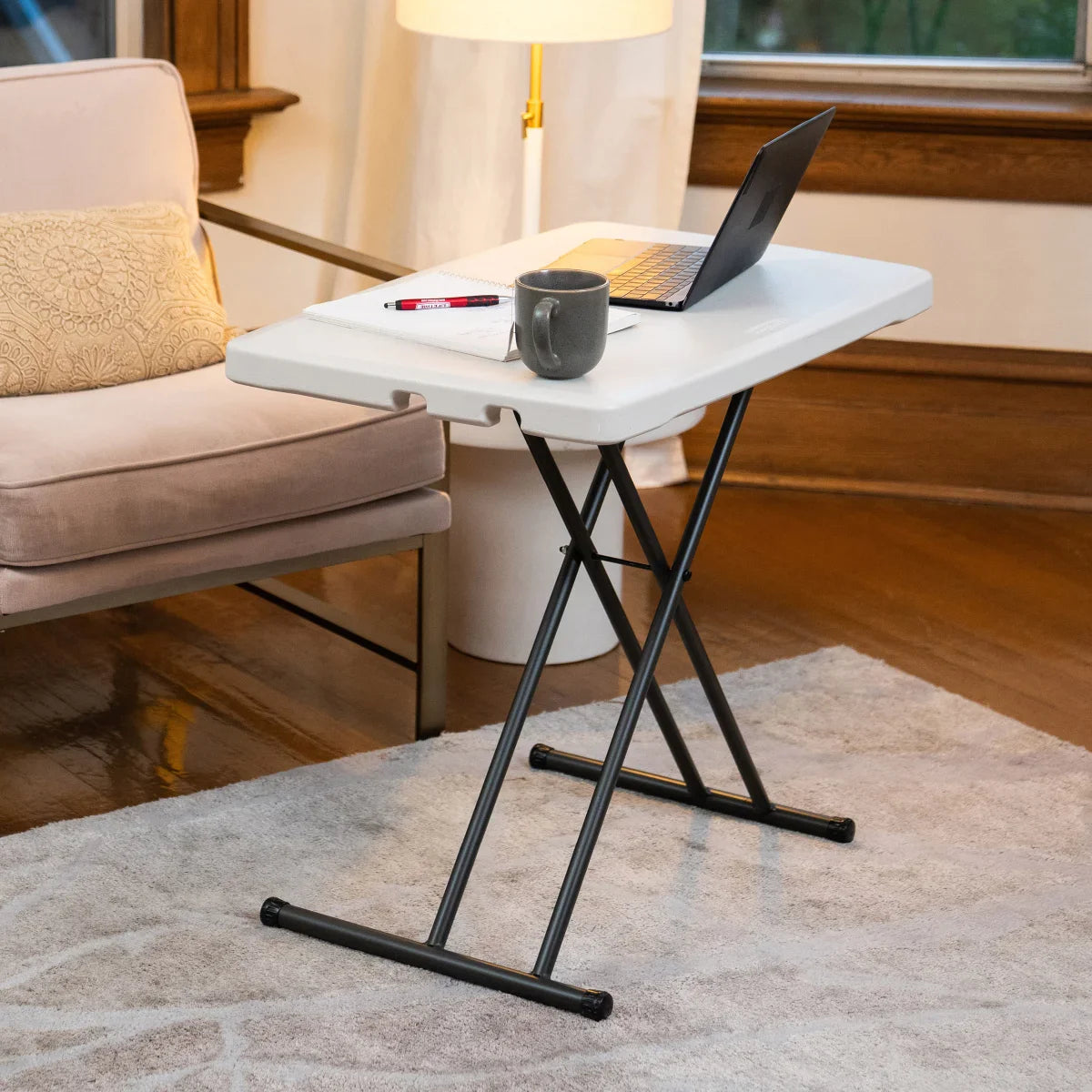 Lifetime 30" Adjustable Folding Table, 2-pack