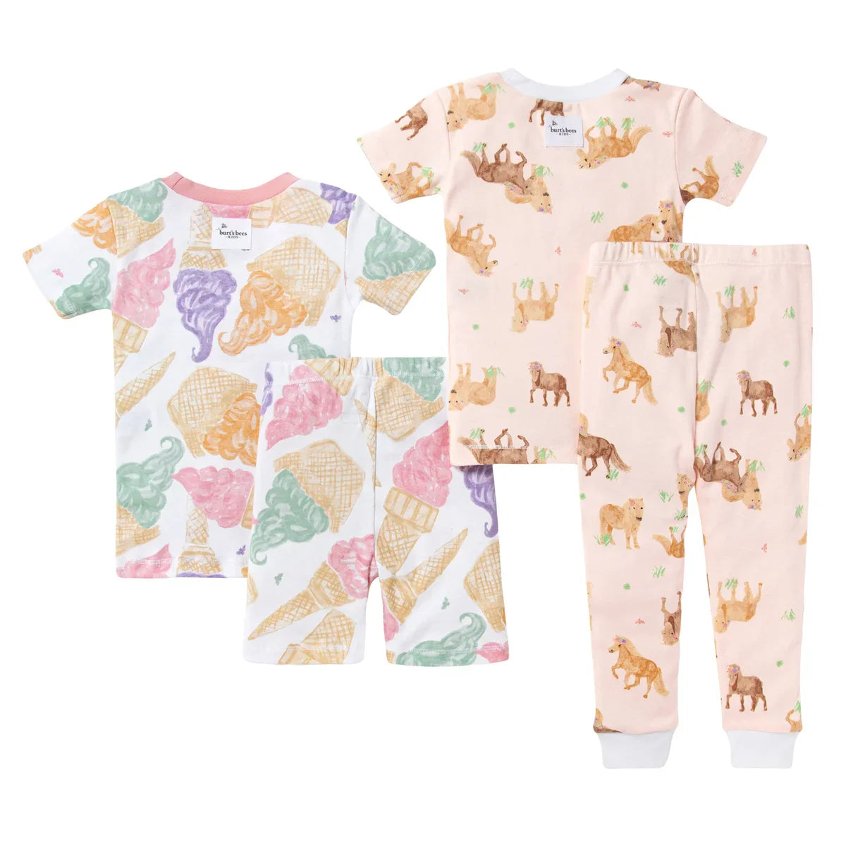 Burt's Bees Kids' 4-piece Pajama Set