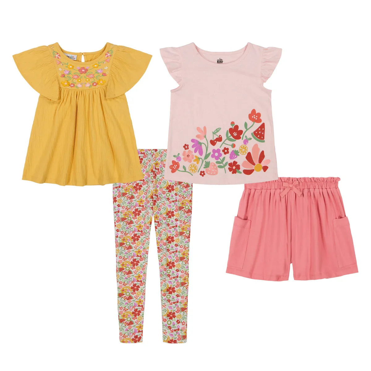 KHQ Kids' 4-piece Playwear Set
