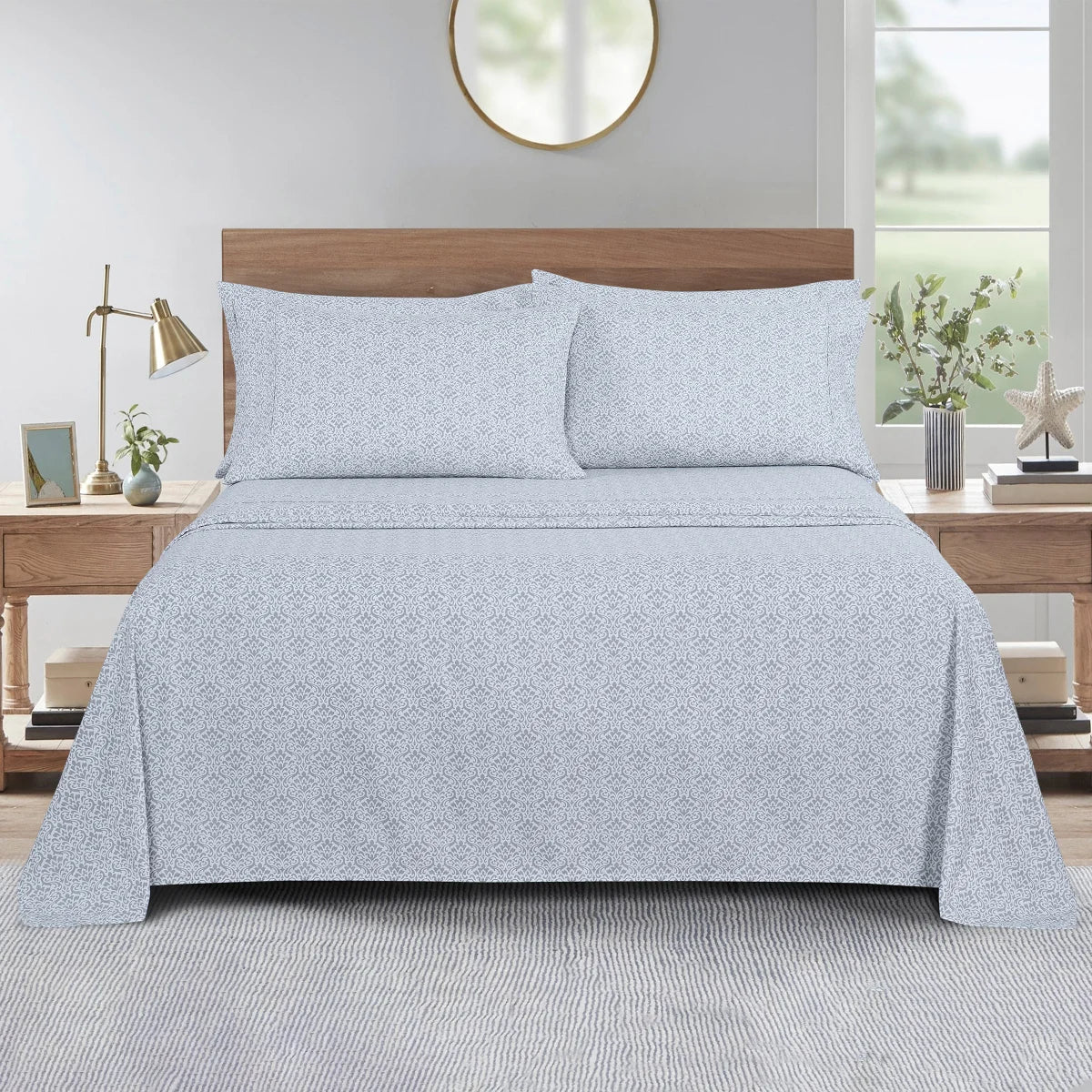 South Point Home Fashions Microfiber 6-Piece Sheet Set