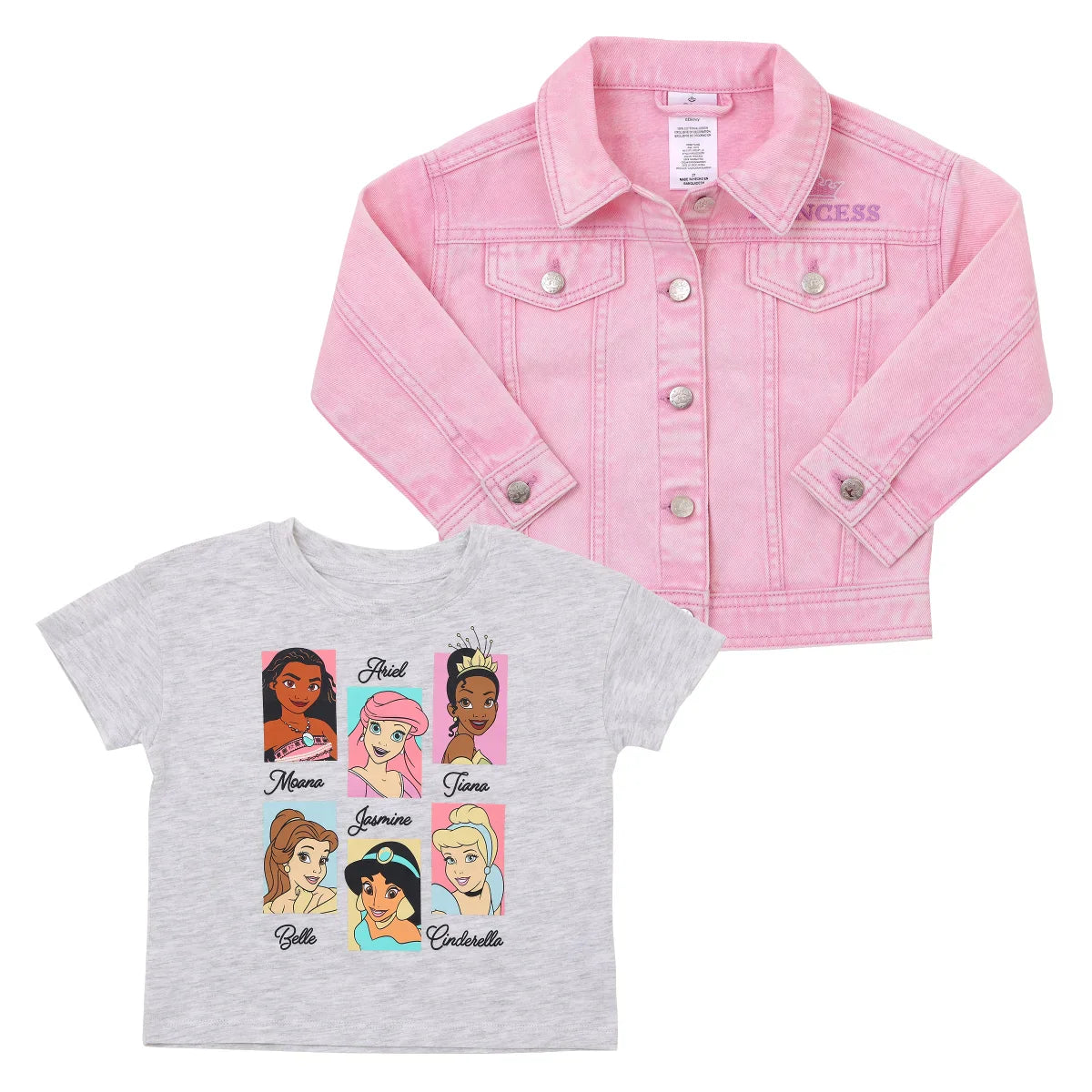 Character Kids' Denim Jacket and Tee Set