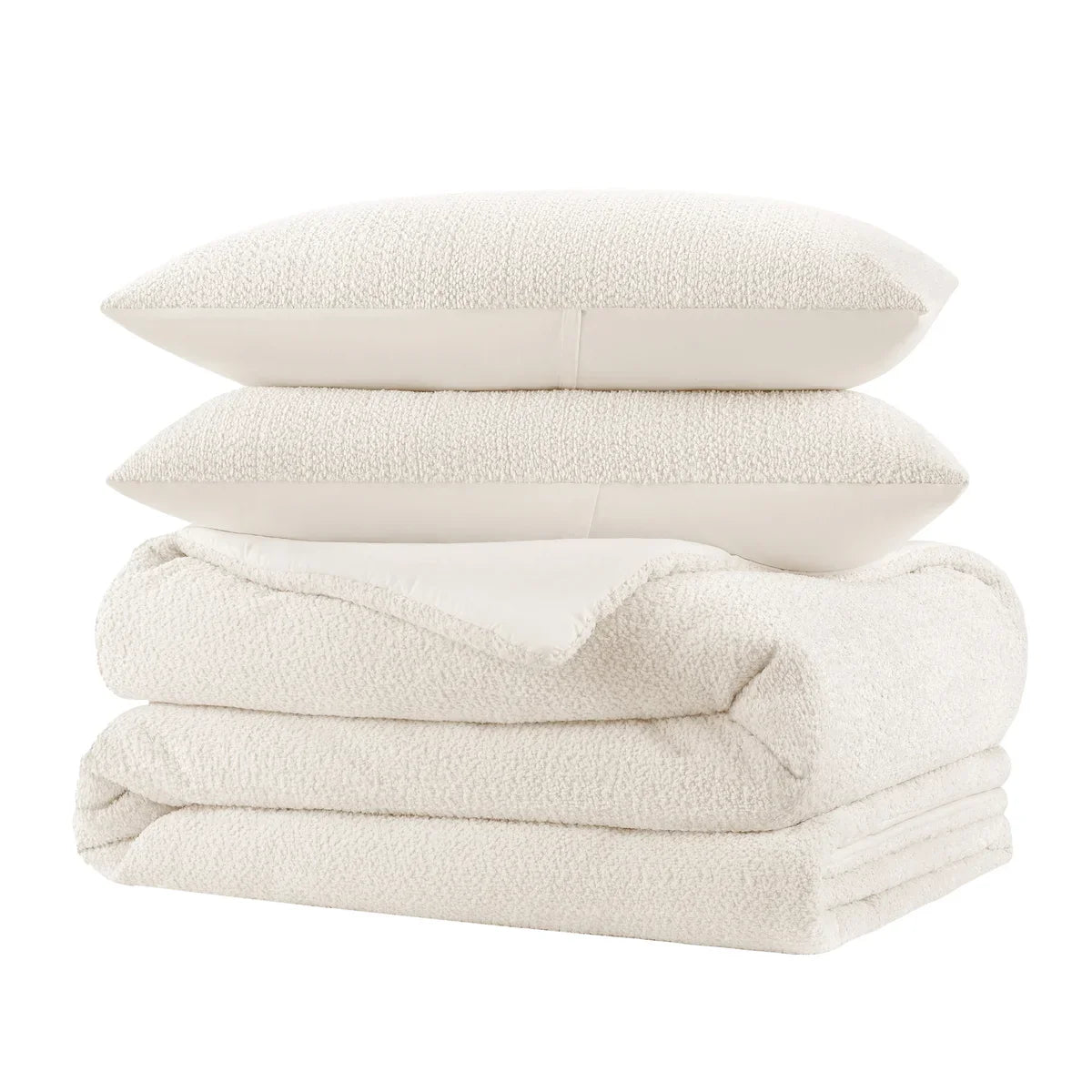 Cococozy 3-piece Bouclé Comforter Set
