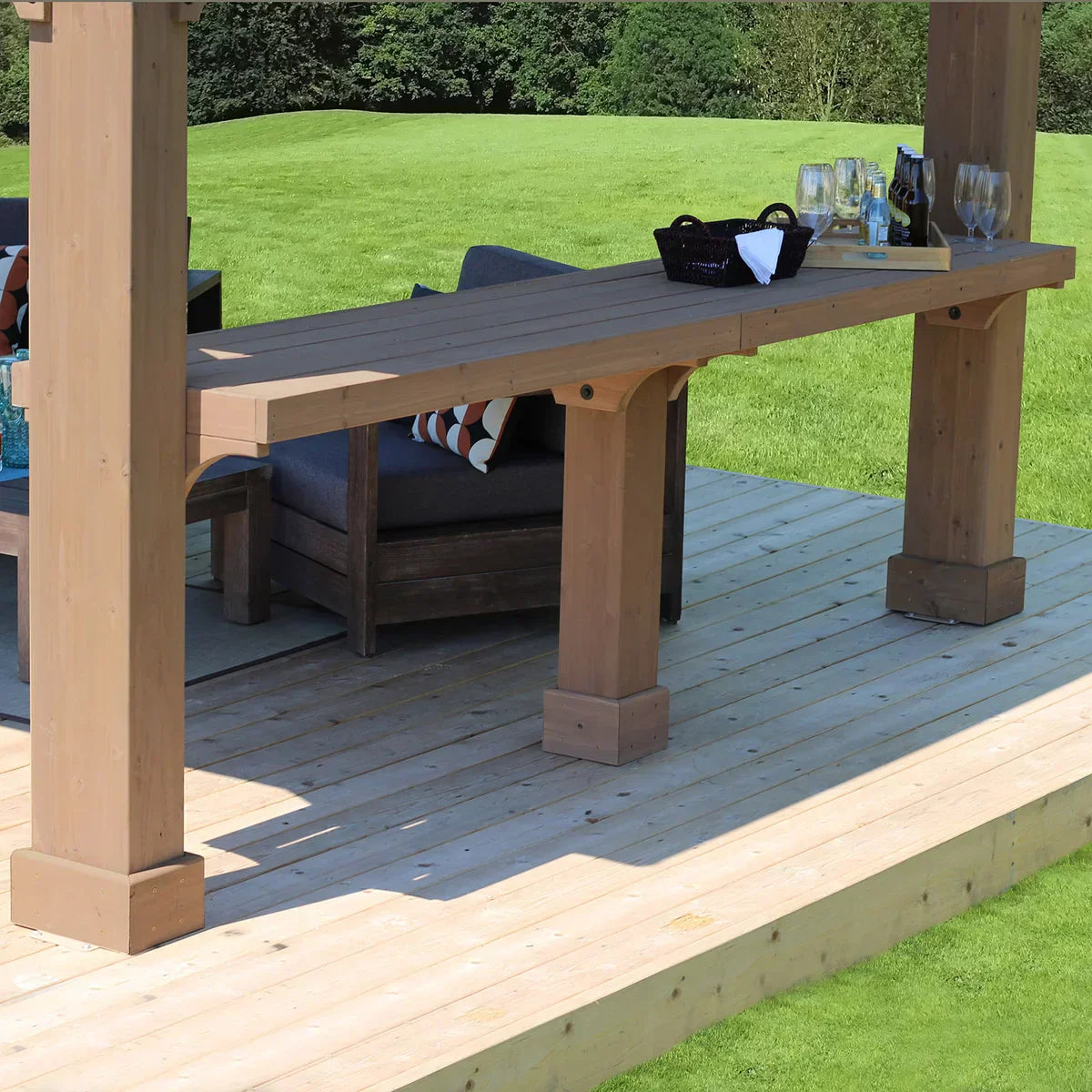 12' Gazebo Bar Counter