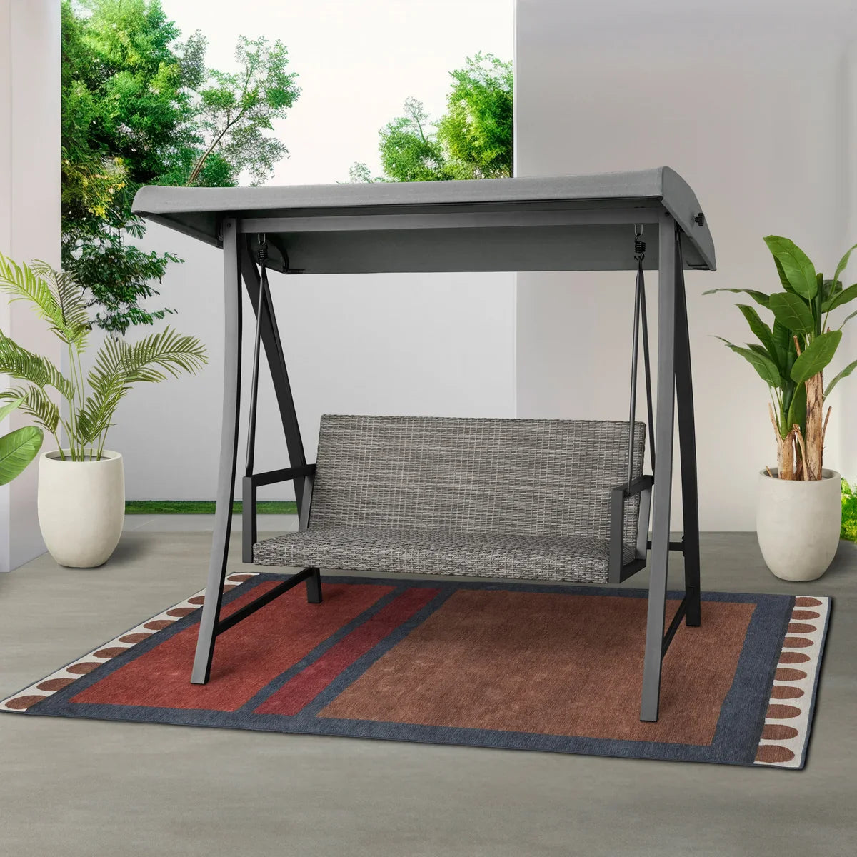 Agio Luna Woven Patio Swing
