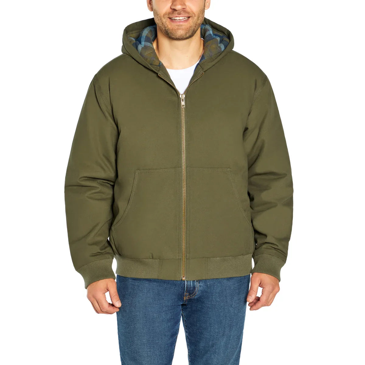 Woolrich Men's Canvas Hooded Jacket