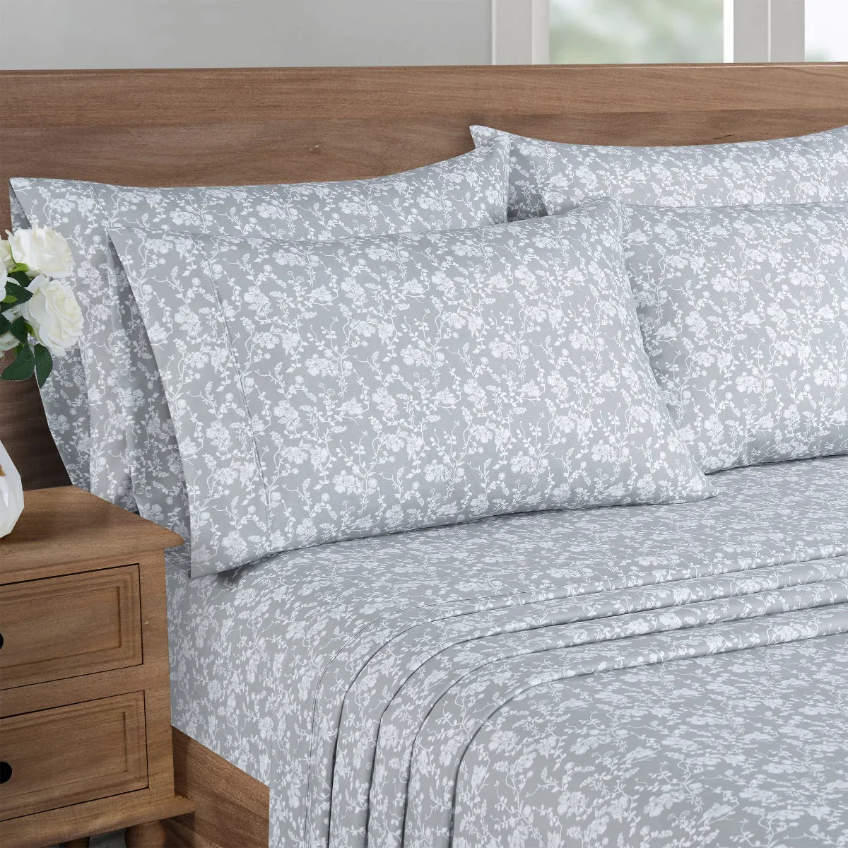 South Point Home Fashions Microfiber 6-Piece Sheet Set