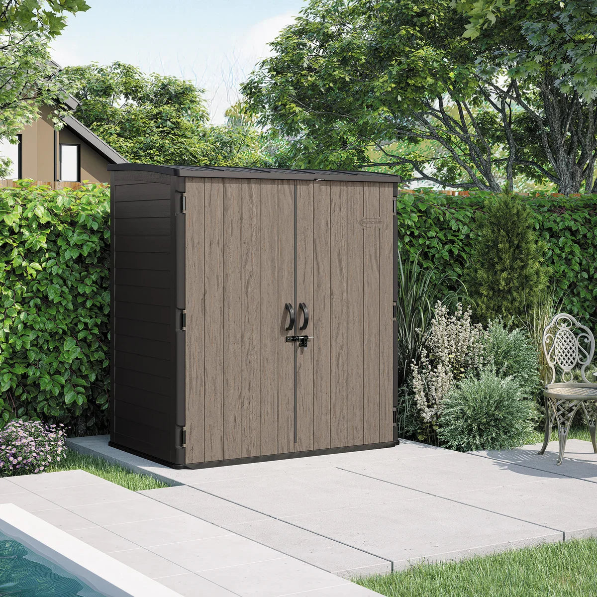 Suncast 6' x 4' Vertical Shed
