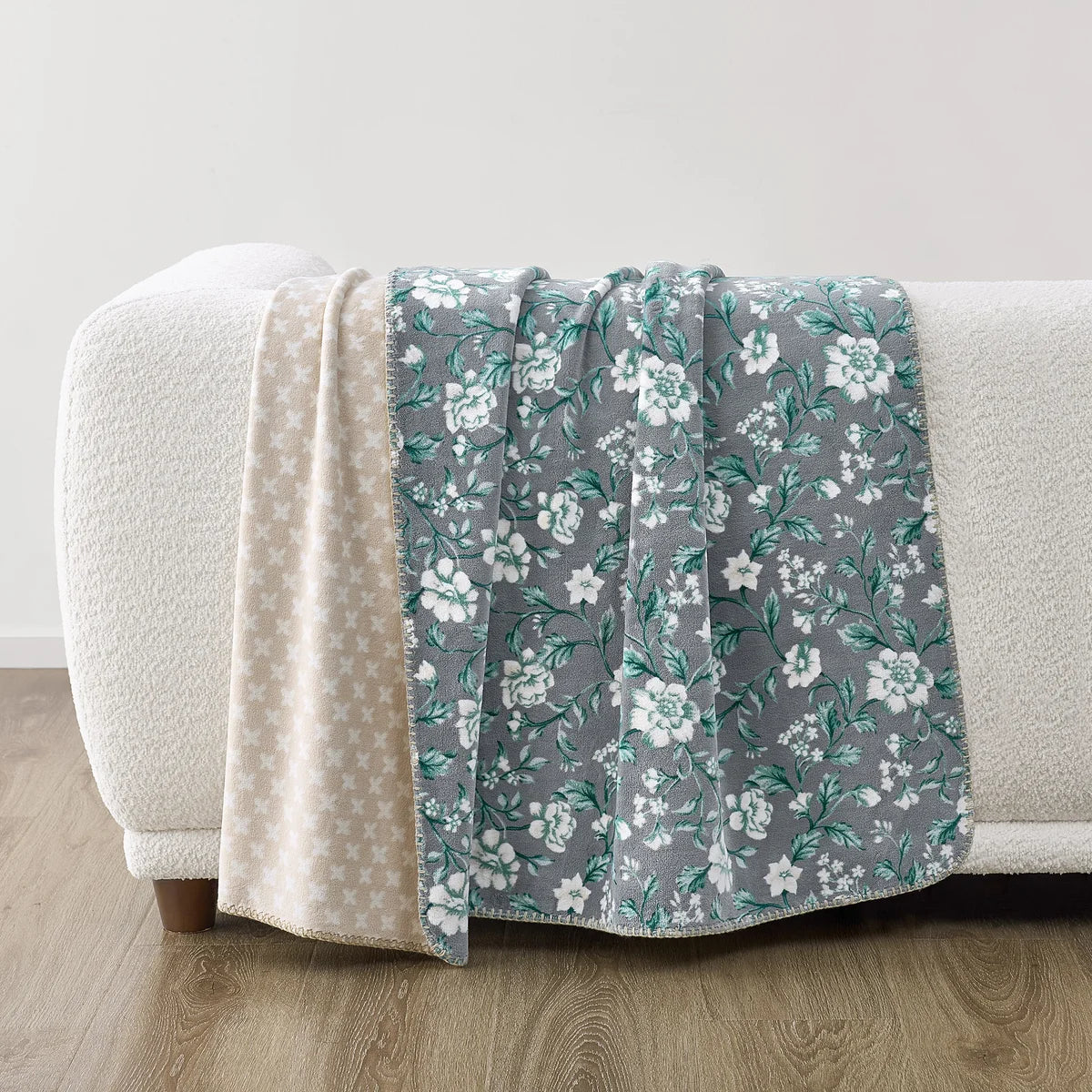 Casual Living Reversible Luxe Plush Throw