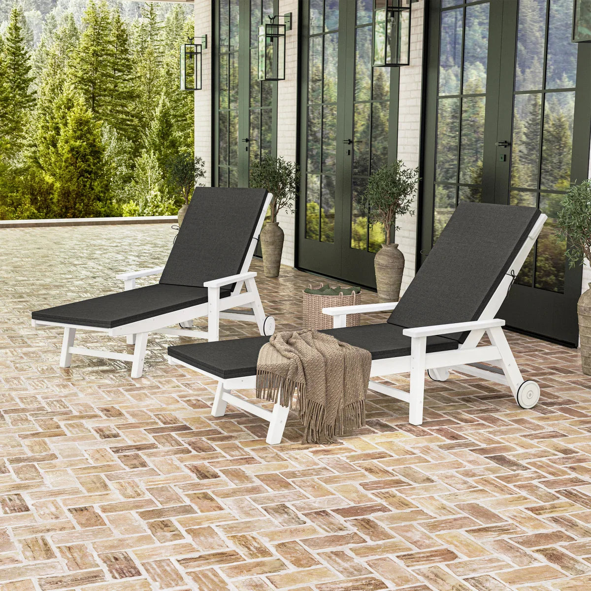 Prescott Chaise Lounge, 2-pack