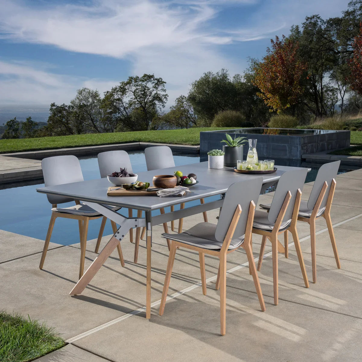 Biblos 7-piece Outdoor Patio Dining Set
