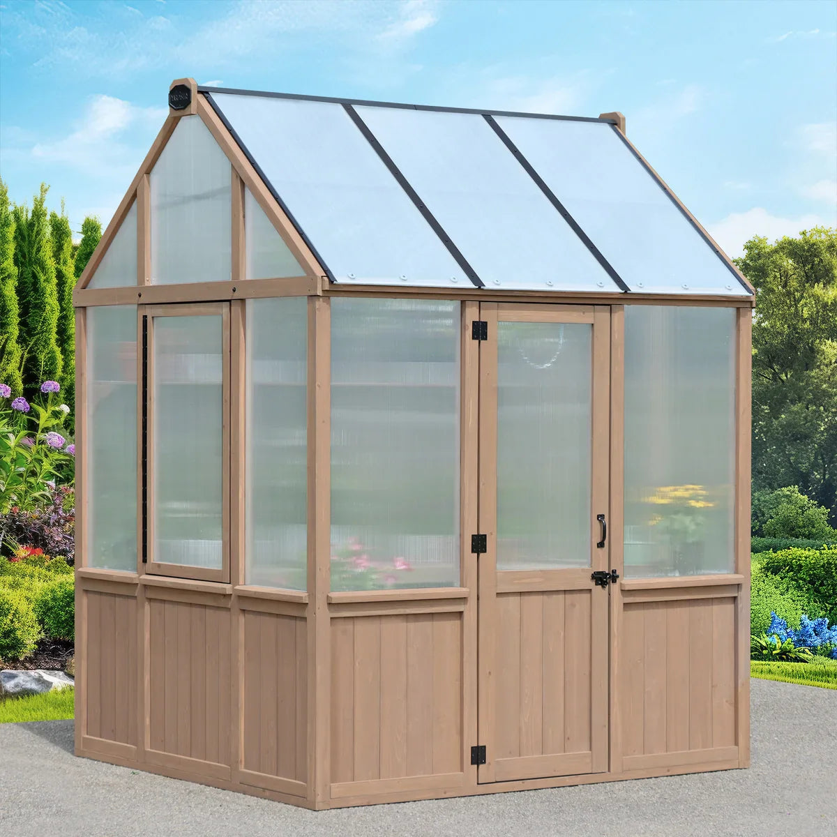 Yardistry 6.7' x 7.6' Greenhouse