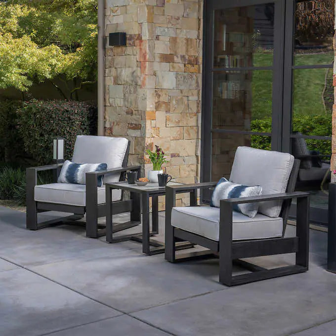 SunVilla Clifton 3-piece Outdoor Patio Seating Set