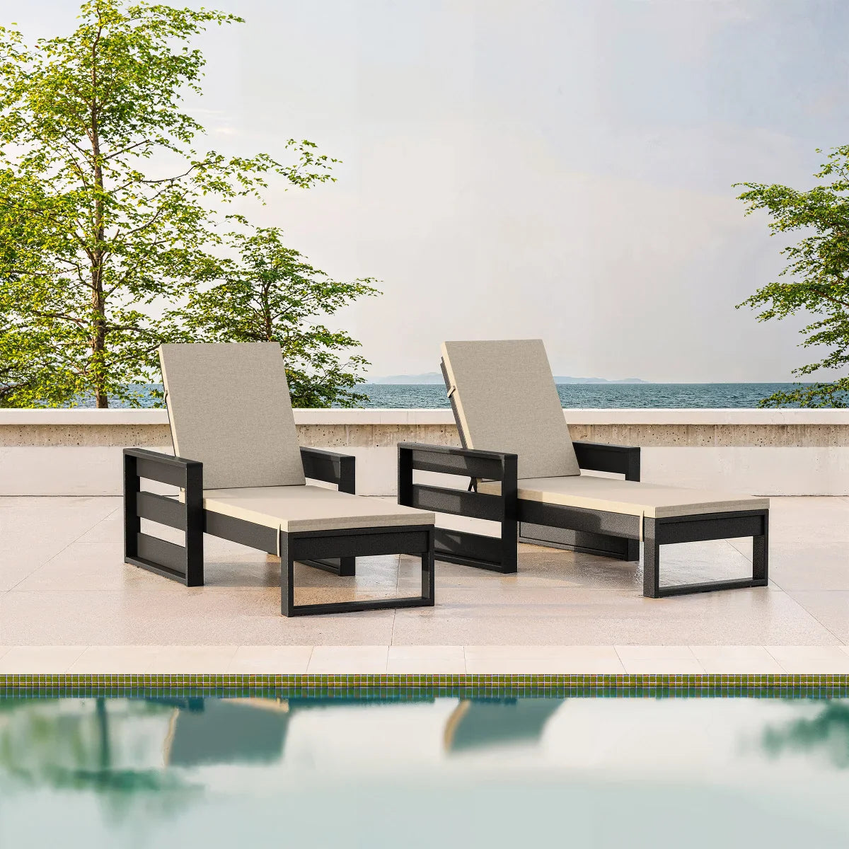 Westport Chaise Lounge, 2-pack