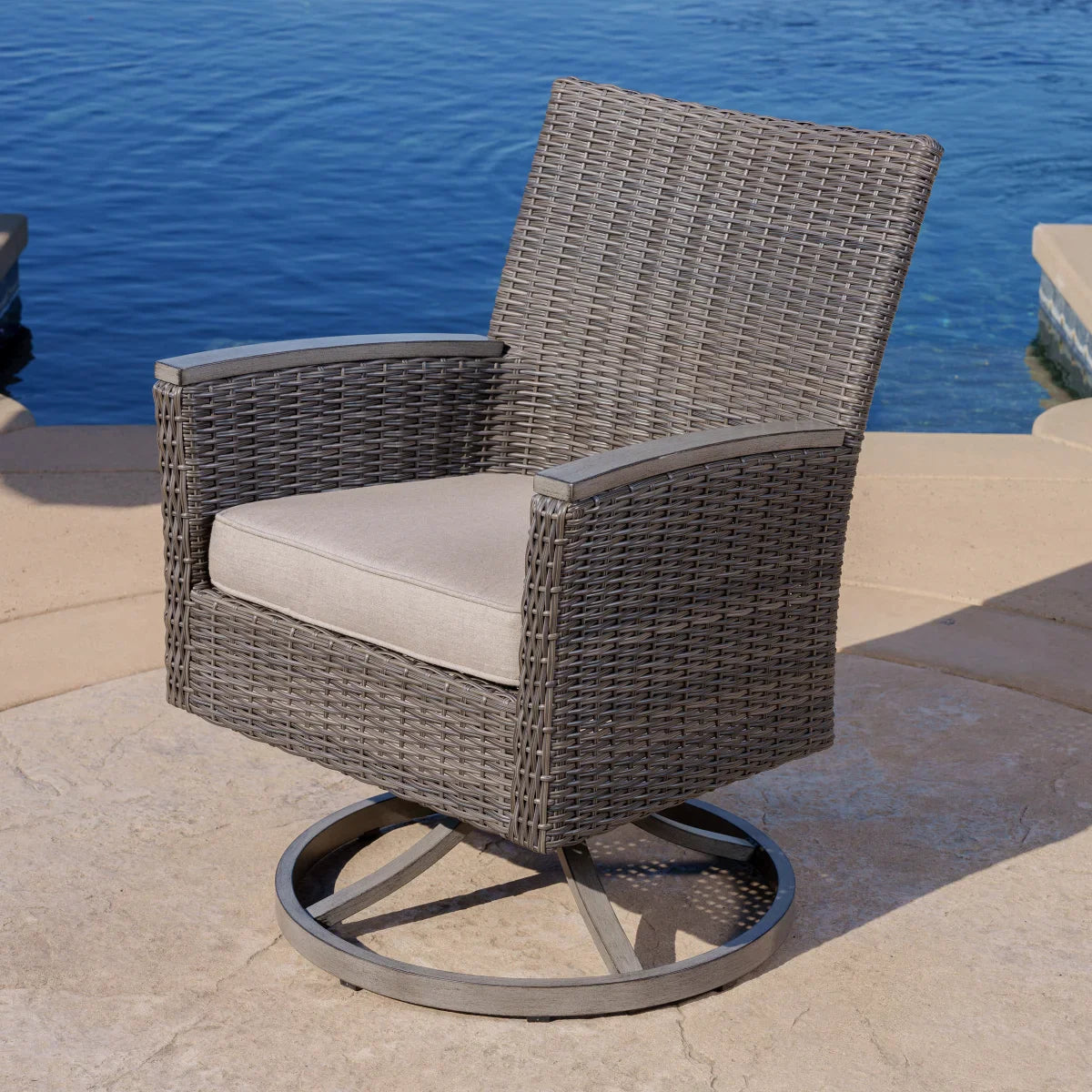 SunVilla Vineyard 9-piece Fire Outdoor Dining Set