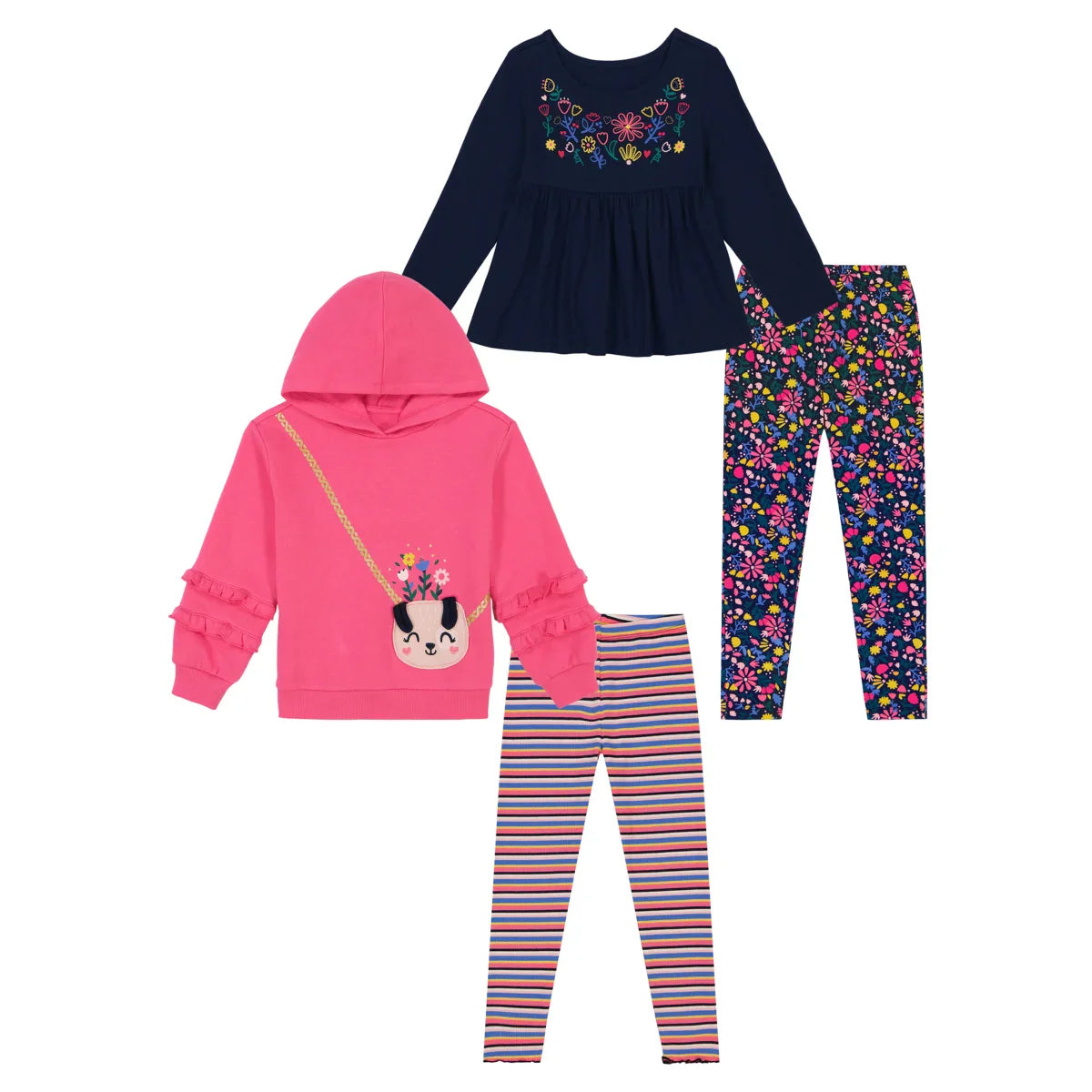 KHQ Kids' 4-piece Playwear Set