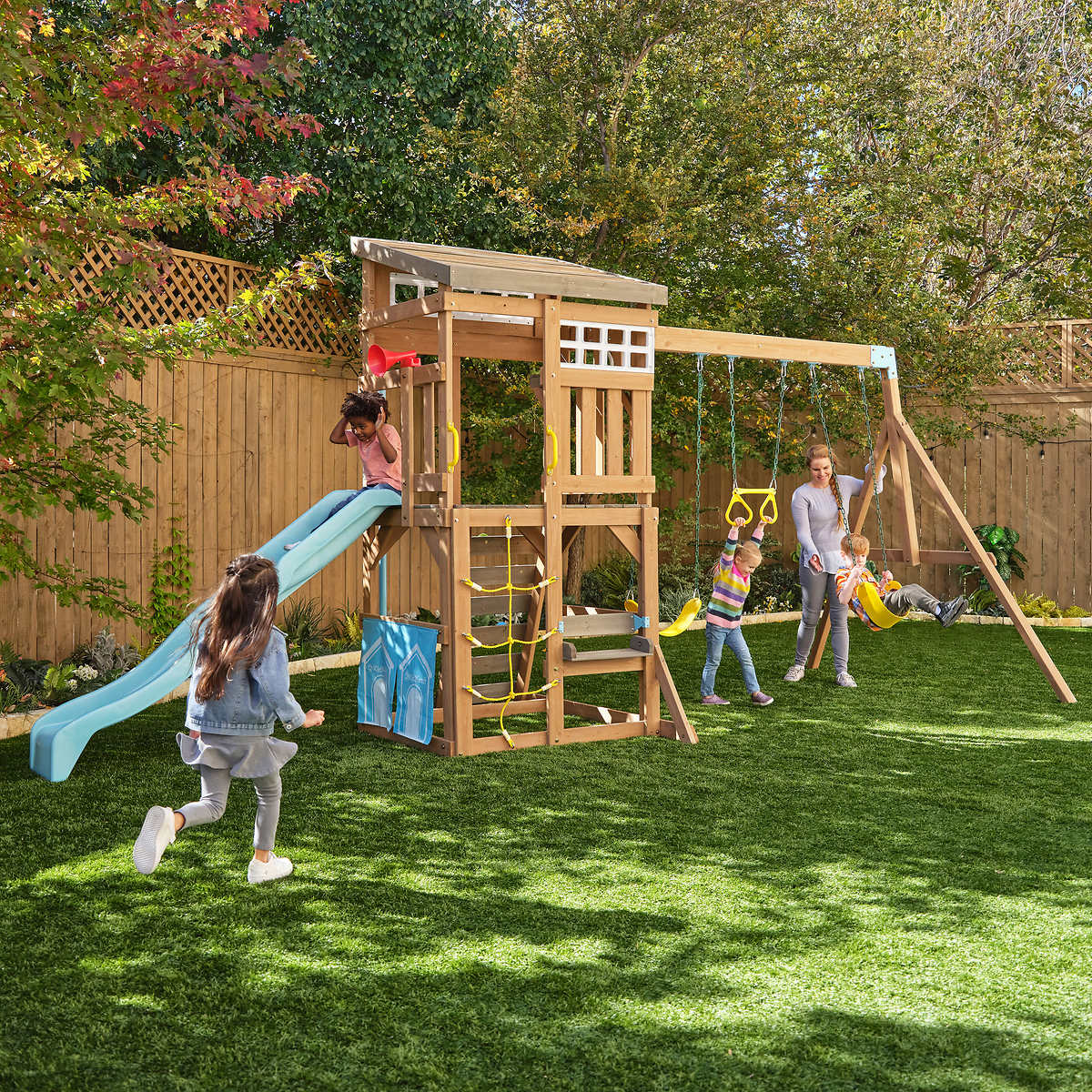 Modern Outdoor Swing Set