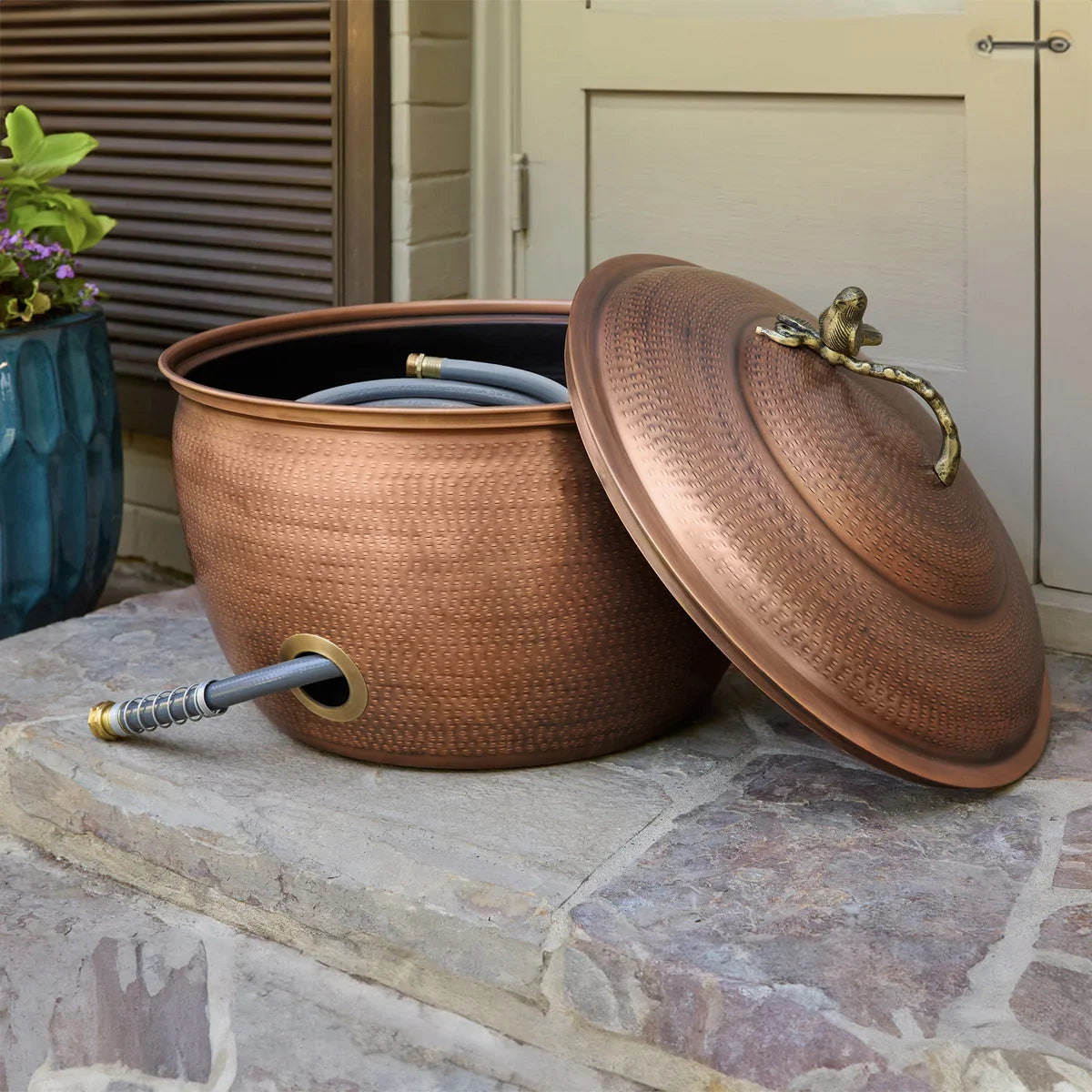 Mullally Copper Hose Pot