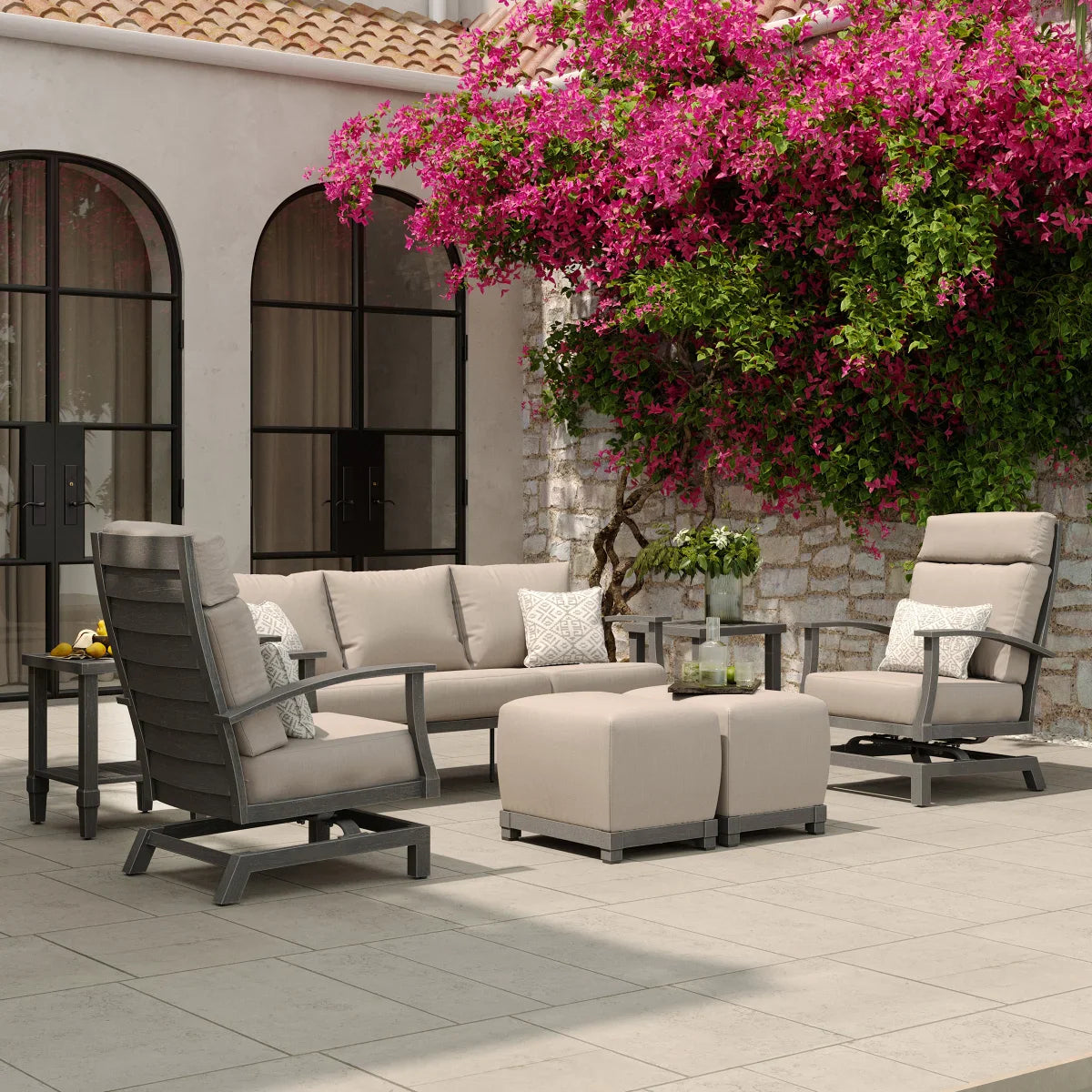Miller 7-piece Outdoor Deep Seating Set
