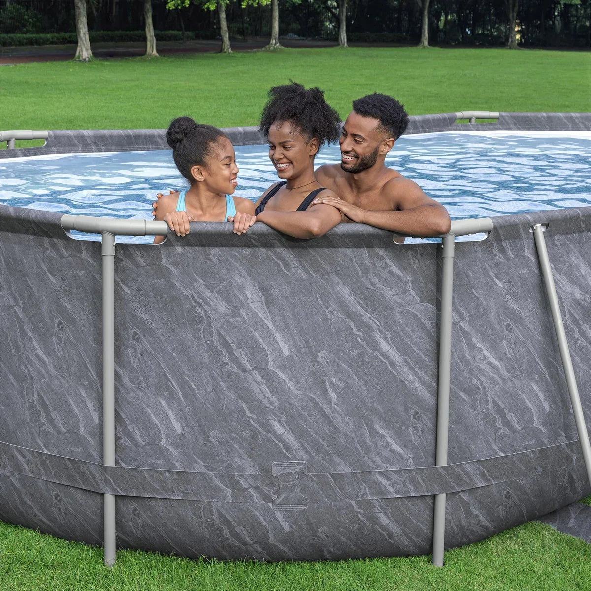 Bestway Platinum Series Power Steel 20' x 12' x 48" Oval Pool Set