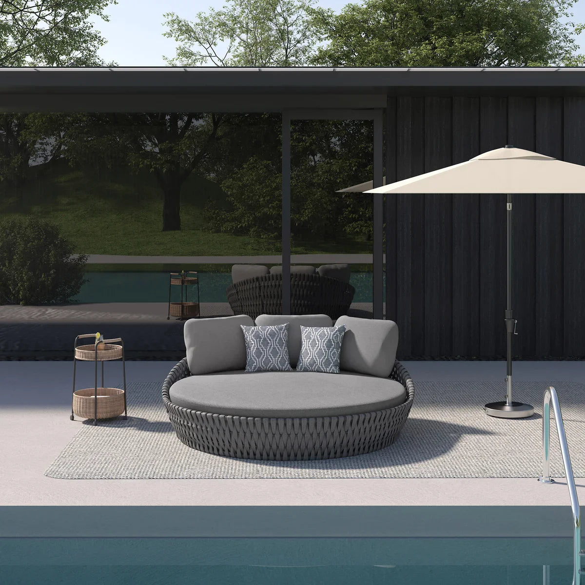OVE Decors Costa Del Sol Round Daybed