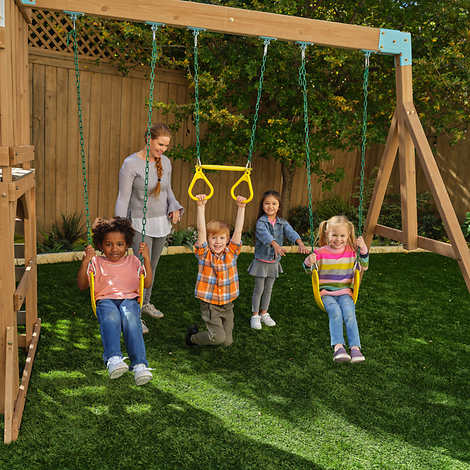 Modern Outdoor Swing Set