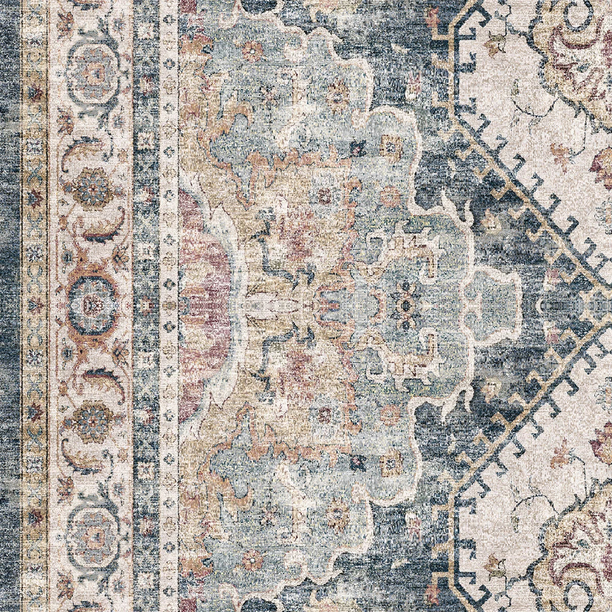 Wyatt & Ash Washable Runner, Geraldine