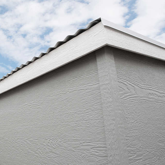 Melbourne 8' x 6' Wood Shed - Do It Yourself Assembly