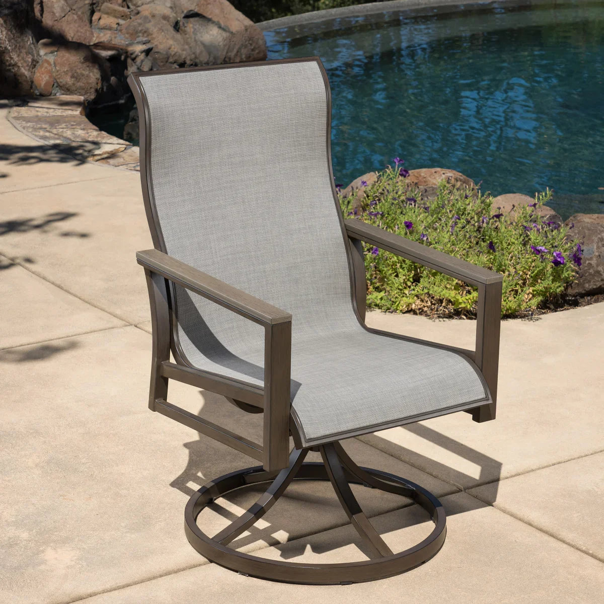 SunVilla Nichols 7-piece Sling Outdoor Dining Set
