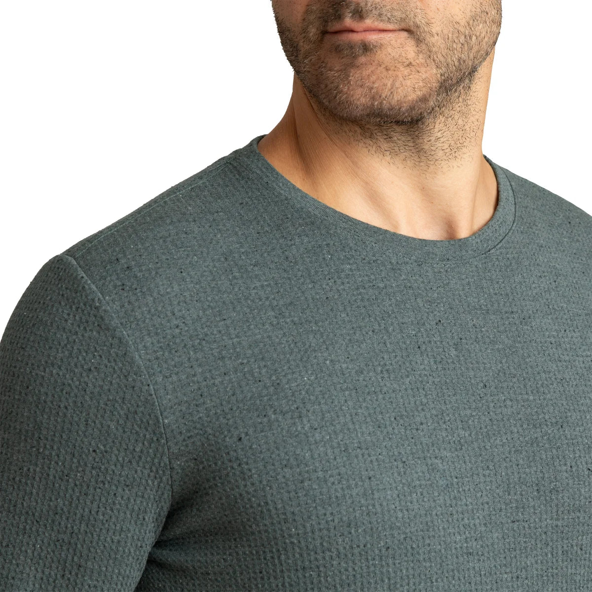 English Laundry Men's Long Sleeve Crewneck Shirt