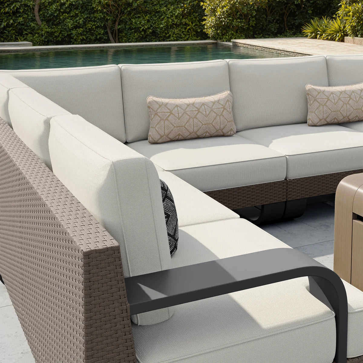 Sirio Pallazzo 6-piece Fire Outdoor Seating Set