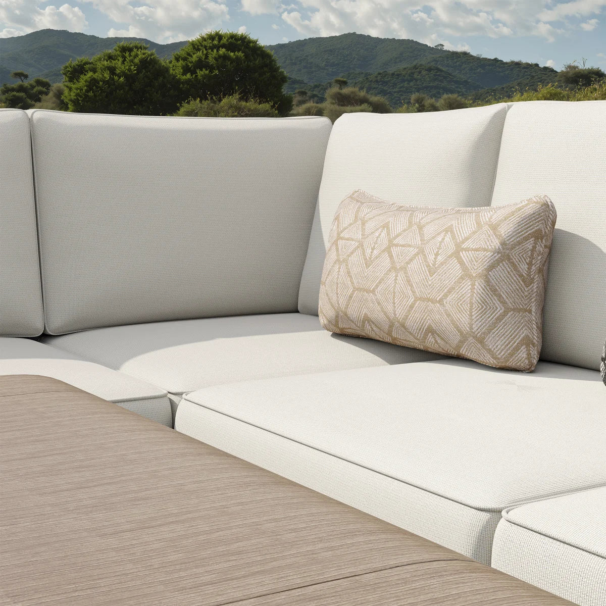 Sirio Pallazzo 6-piece Fire Outdoor Seating Set