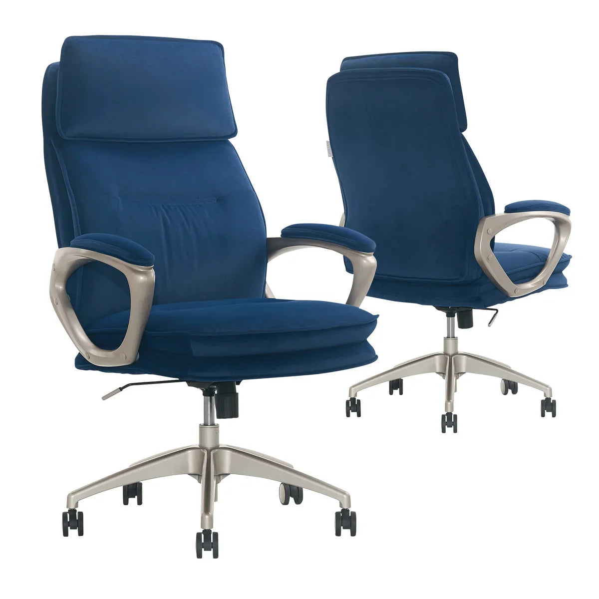 Lillian, LILLIAN AUGUST Peyton Plush Velvet High Back Office Chair