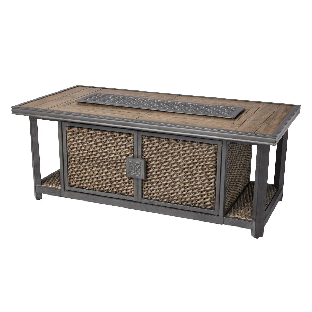 Agio Portland 4-piece Fire Outdoor Seating Set