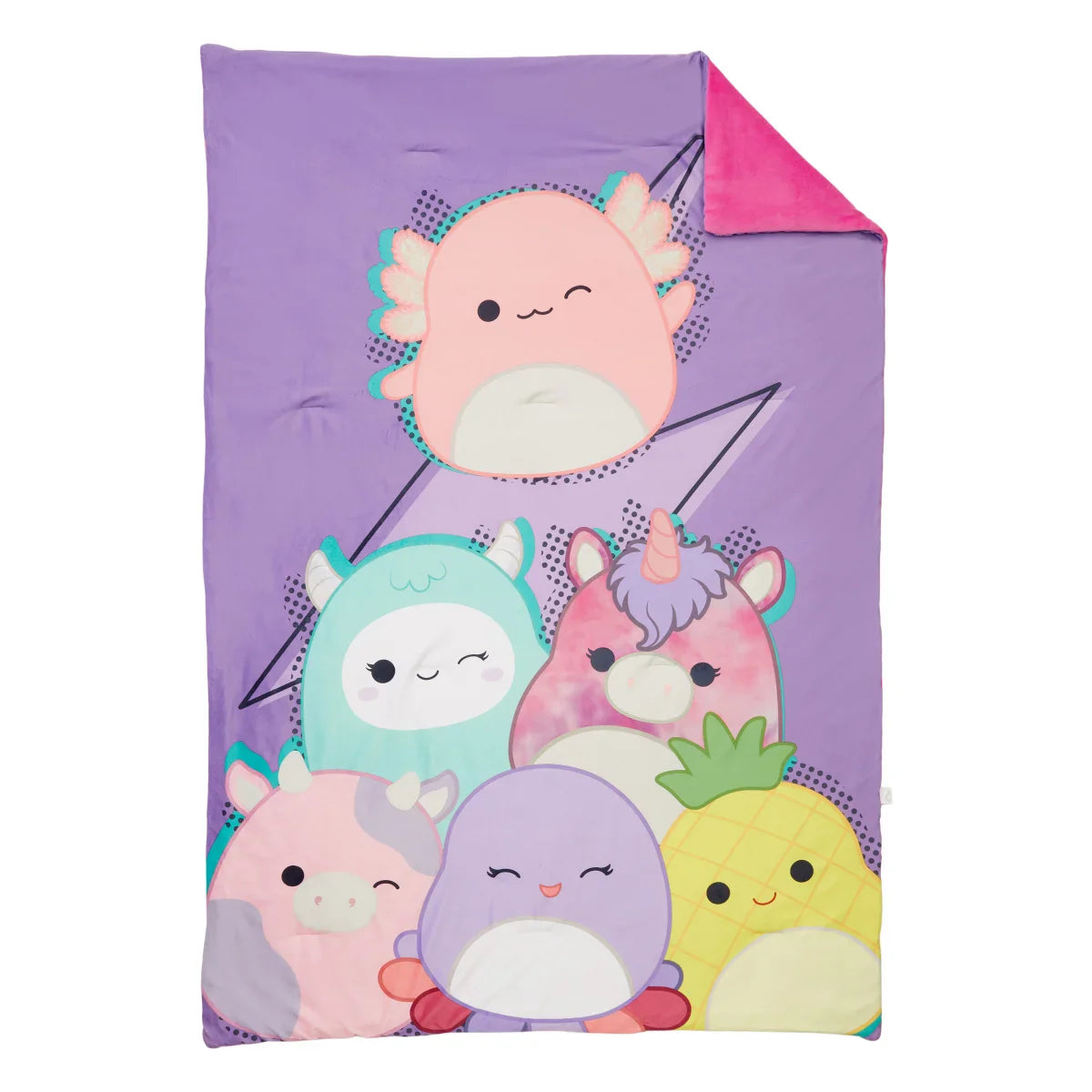 Squishmallows Snuggle Throw Blanket, Assorted Designs