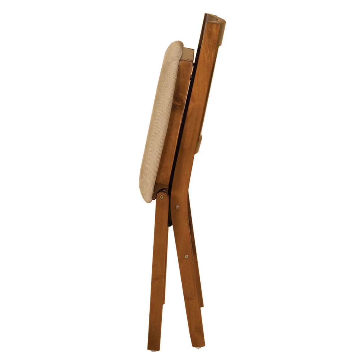 Stakmore Wood Upholstered Folding Chair, 2-pack