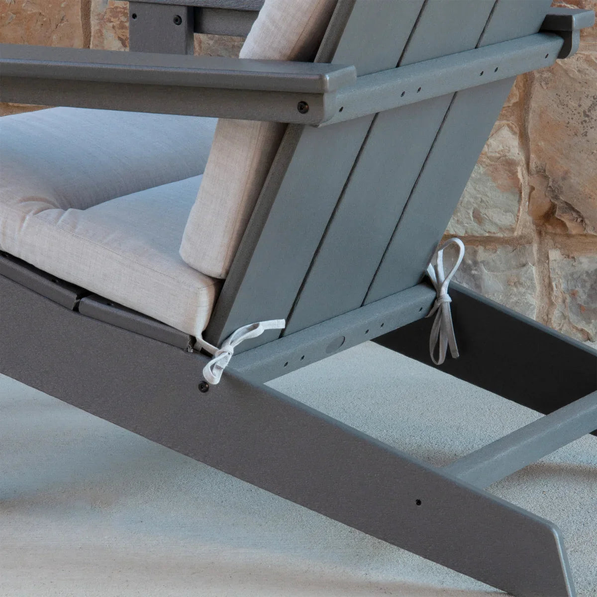 Adirondack Cushion for Modern Polywood Chairs, 2-pack