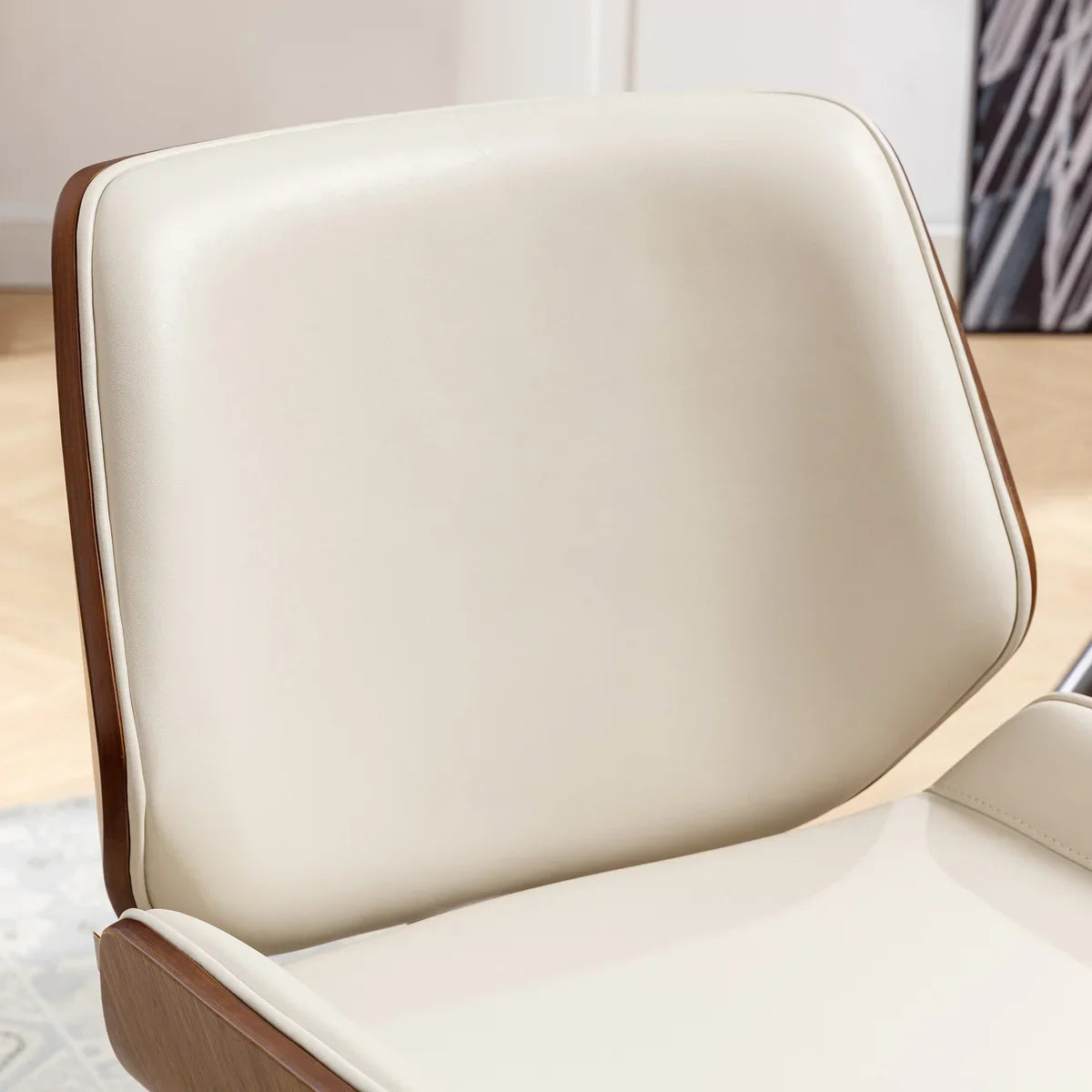 Ciara Bentwood Walnut Veneer Frame Office Chair