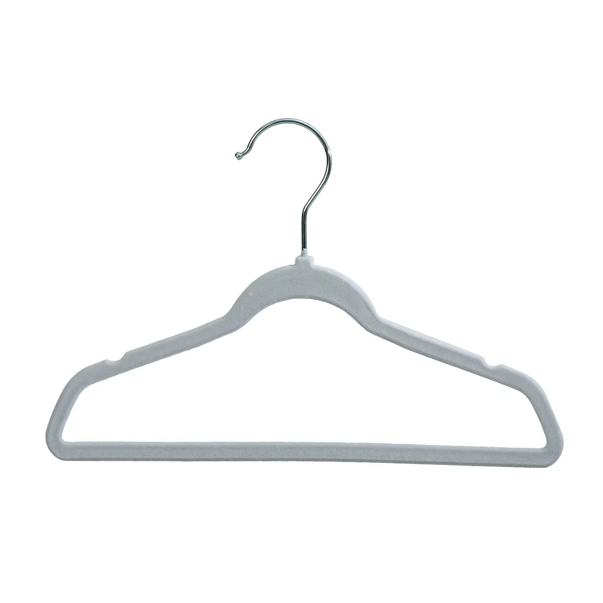 Flocked Kids Hangers, 60-pack