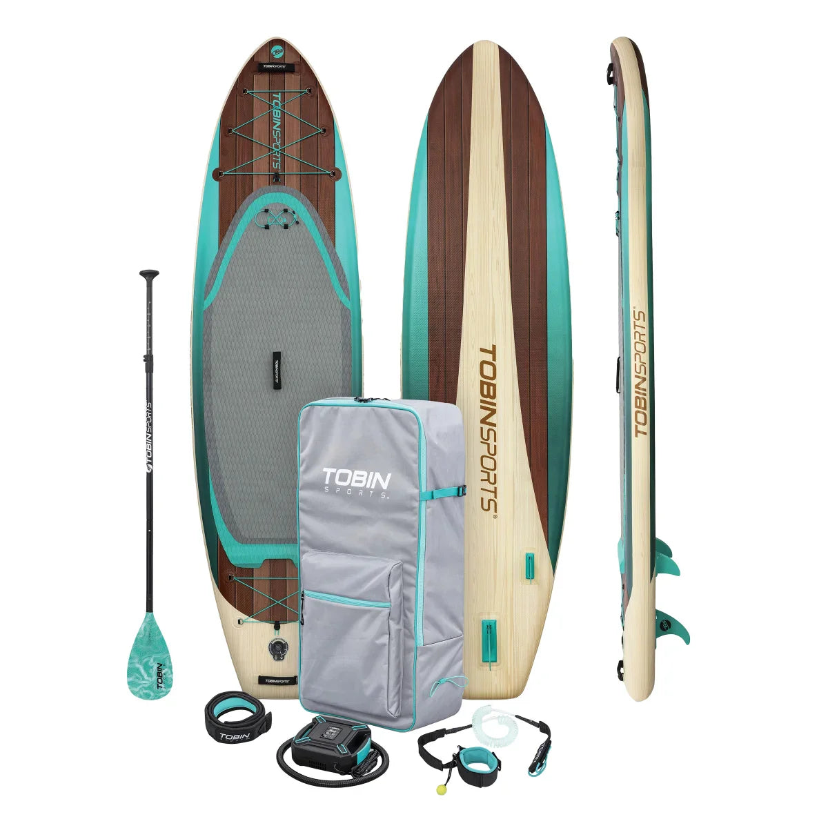 Tobin Sports Endeavor Elite 11’2” Inflatable Stand-up Paddle Board Package
